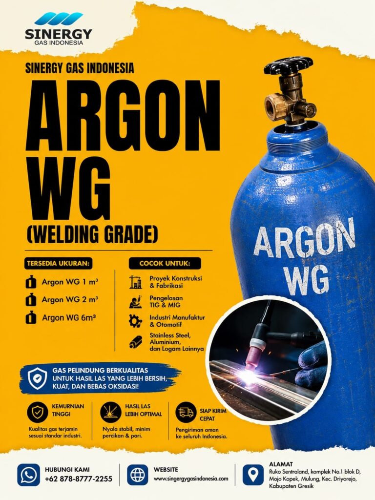 BEST! Jual Gas Argon WG Murah Siap Kirim Kedamean 100% Terjamin