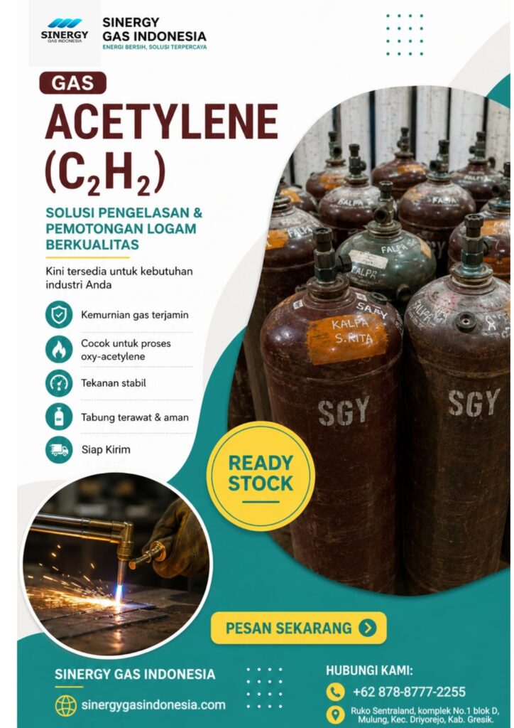 Jual Gas Acytelyn Murah Siap Kirim Wedoroanom - 100% Best Quality